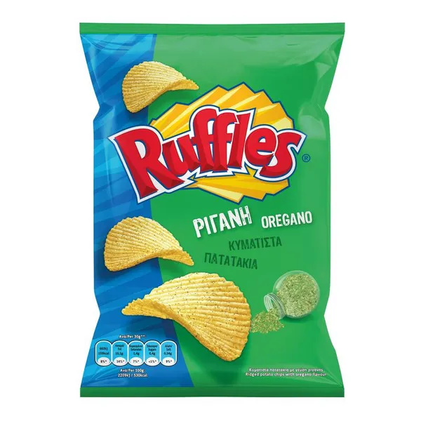 RUFFLES Chips Ρίγανη 140γρ