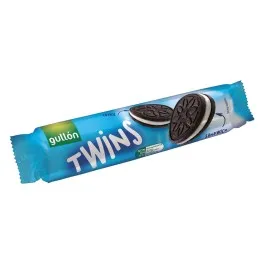 Gullon Μπισκότα Twin Cookie Γεμιστά Με Βανίλια 154g