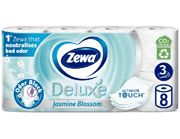 Zewa Deluxe Χαρτί Υγείας Jasmine 3φύλλων βάρι...