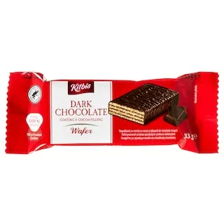 KITBIS Γκοφρέτα Επικάλυψη Σοκολάτας Υγείας 33g