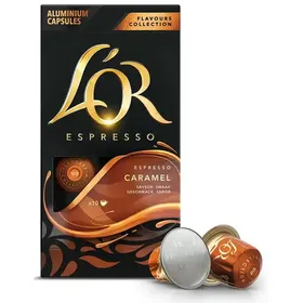 Κάψουλες καφέ espresso L'OR caramel 52γρ. 10τεμ.