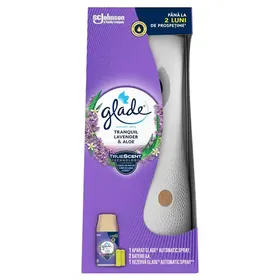 Glade Αρωματικό Χώρου Αυτόματη Συσκευή Ψεκασμού Tranquil Lavender & Aloe 269ml.