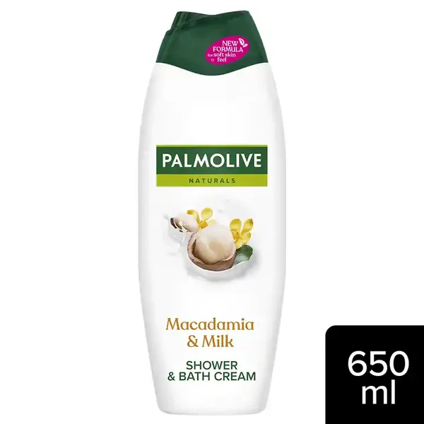Palmolive Naturals Αφρόλουτρο Macadamia & Milk 650ml.