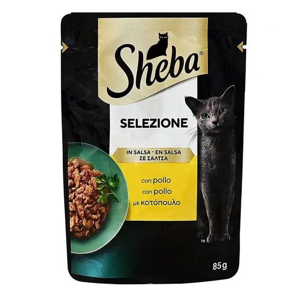 Sheba Φακελάκι Κοτόπουλο σε Σάλτσα 85gr
