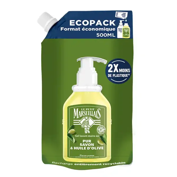 Le Petit Marseillais Κρεμοσάπουνο Olive Oil Ανταλλακτικό 500ml.