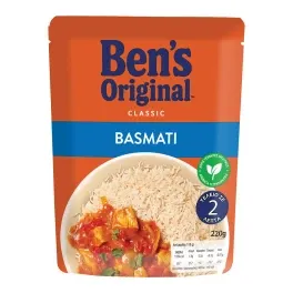 BEN'S ORIGINAL™ Ρύζι Basmati  Έτοιμο σε 2 Λεπτά 220g