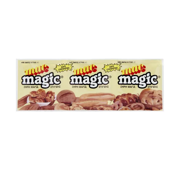Ξηρή μαγιά MAC MAGIC 27γρ. 3τεμ.