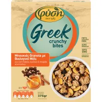 Δημητριακά Crunchy Bites Honey Granola Φύση 375g