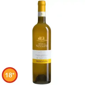 Κτήμα Μέγα Σπήλαιο Κρασί Λευκό Μοσχάτο 750ml.