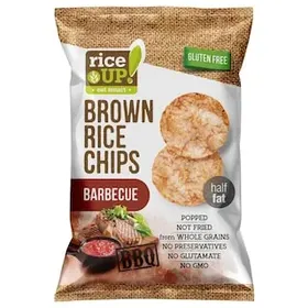 RICE UP Ρυζογκοφρέτες Barbecue 60g