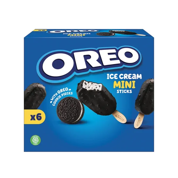 OREO ICE CREAM MINI STICKS x6