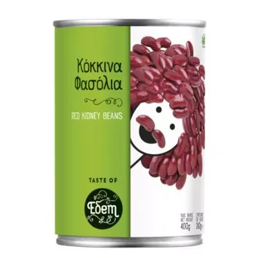 Εδέμ Φασόλια Κόκκινα 400gr
