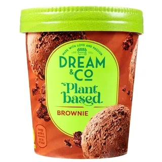 DREAM & CO Παγωτό Fudge Brownie Vegan 250g