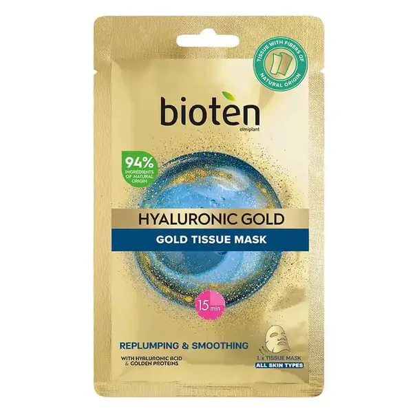 Bioten Tissue Mask Hyaluronic Gold 25ml