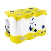 ΣΟΥΡΩΤΗ Ανθρακούχο Νερό Λεμόνι 6x330ml