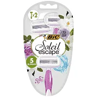 Βic Soleil Escape Rose & Magnolia Ξυραφάκια Μιας Χρήσης