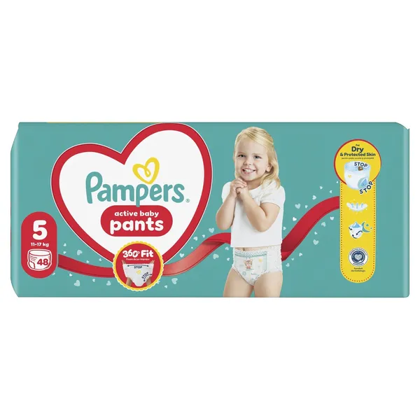 PAMPERS Pants πάνες βρακάκι Νο5 48 τεμαχίων