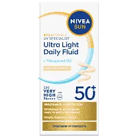 NIVEA Sun UV Face Invisible Light Tinted SPF 50+, 40ml