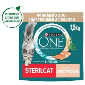 Purina ONE Sterilcat πέστροφα & σιτάρι 1,5kg