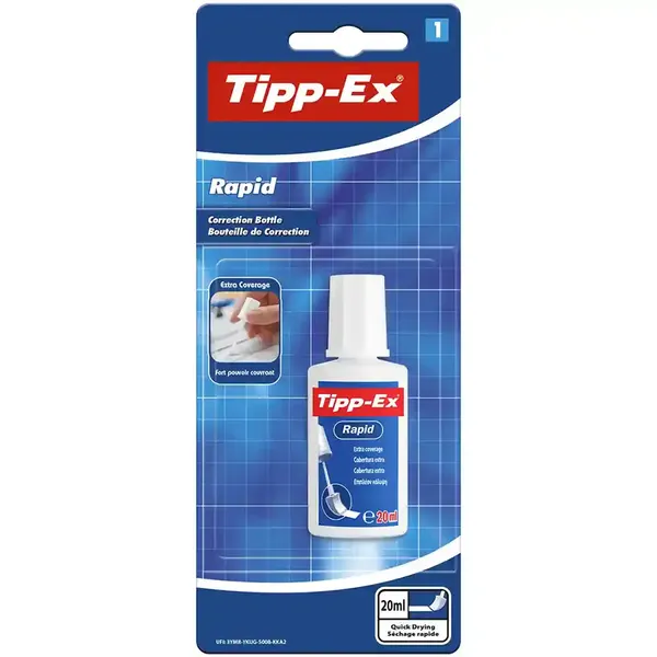 Tipp-Ex Rapid Διορθωτικό Υγρό 20ml.