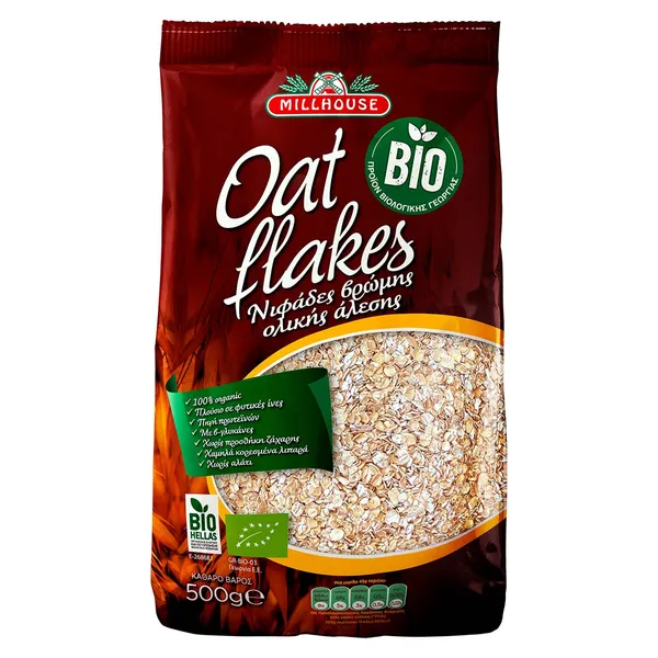 βιολογικές νιφάδες βρώμης