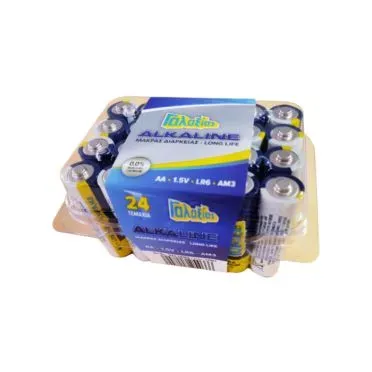 ΜΠΑΤΑΡΙΑ ΑΛΚΑΛΙΚΗ 1,5 V ΑΑ LR6 24τμχ