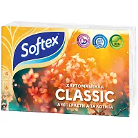 SOFTEX classic χαρτομάντιλα τσέπης 6άδα 0,138kg