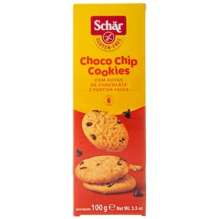 SCHAR Μπισκότα Σοκολάτας Χωρίς Γλουτένη 100g