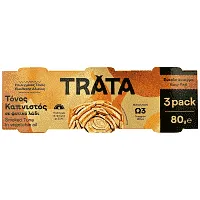 Trata Τόνος Καπνιστός 80gr 3τεμ