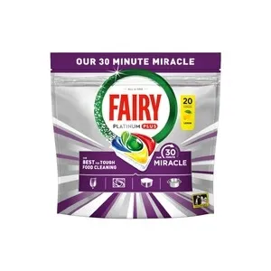 Platinum Plus Miracle Κάψουλες Πλυντηρίου Πιάτων 20τεμ.