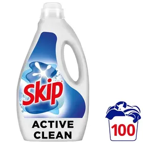 Skip Υγρό Απορρυπαντικό Πλυντηρίου Ρούχων Active Clean 100mez. 4,5lt.
