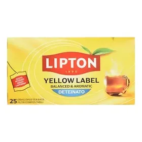 LIPTON Τσάι Μαύρο Decaf Αρωματισμένο 25x1.5g