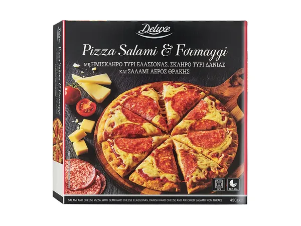 Πίτσα με σαλάμι αέρος Θράκης