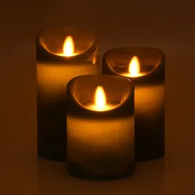 Κερί led παραφίνης 7,5x10cm
