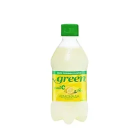 GREEN Αναψυκτικό Λεμονάδα Στέβια Με Ανθρακικό Φιάλη 330ml