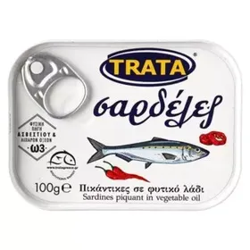 TRATA ΣΑΡΔΕΛΕΣ ΠΙΚΑΝΤΙΚΕΣ 100γρ