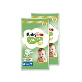 BABYLINO Sensitive Economy No4+ 10-15kg 46τεμ.