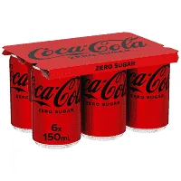 COCA-COLA REGULAR 150ml (6τεμ.)