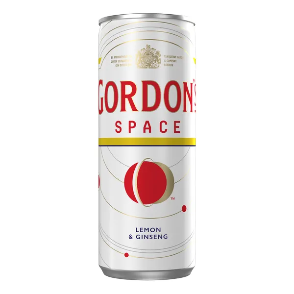 GORDONS space 5% με λεμόνι & ginseng 250ml