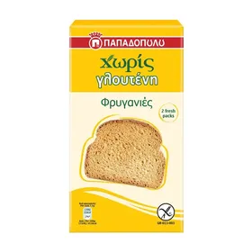 ΠΑΠΑΔΟΠΟΥΛΟΥ Φρυγανιές Χωρίς γλουτένη 165g