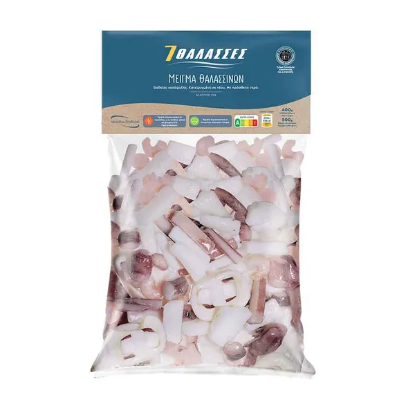 Θαλασσινά Ανάμεικτα Χταπόδι/Θράψαλο/Γαρίδα 400γρ.