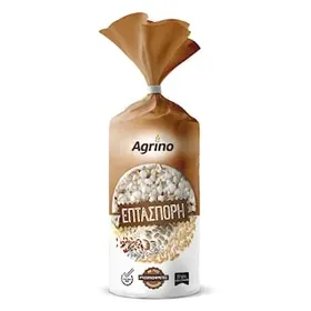 AGRINO Ρυζογκοφρέτες Επτάσπορες 100gr