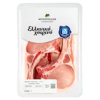 EXCLUSIVE AB Χοιρινή Μπριζόλα Με Οστό Ελληνική 700g