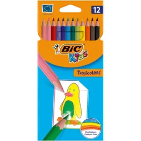 μολύβια ζωγραφικής kids tropicolors πολύχρωμα 12 τεμάχια