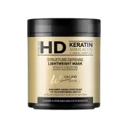 HD Keratin Μάσκα με Amino Acids για Ταλαιπωρημένα Μαλλιά 1lt