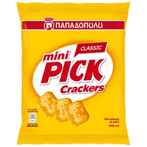 Παπαδοπούλου Mini Pick Crackers Κλασικα 70gr