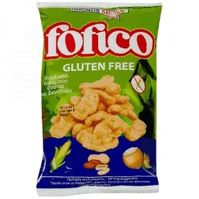 Fofico Σνακ Καλαμπόκι, Φιστίκι, Φουντούκι Χωρίς Γλουτένη 100gr