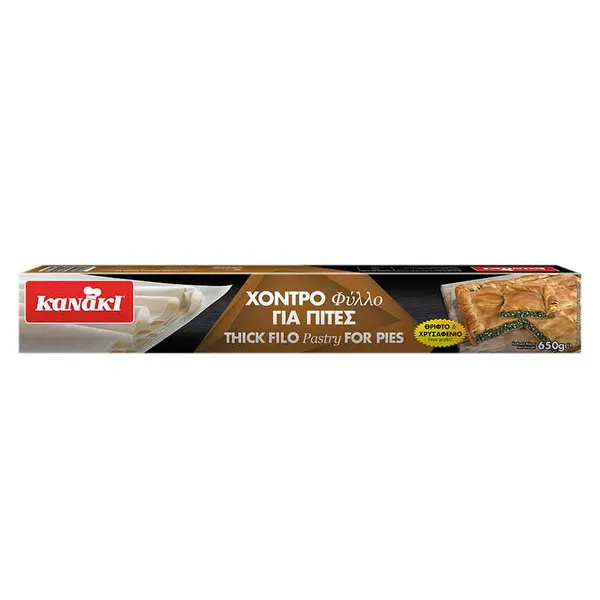 Kanaki Φύλλο Χονδρό Για Πίτες 650γρ.