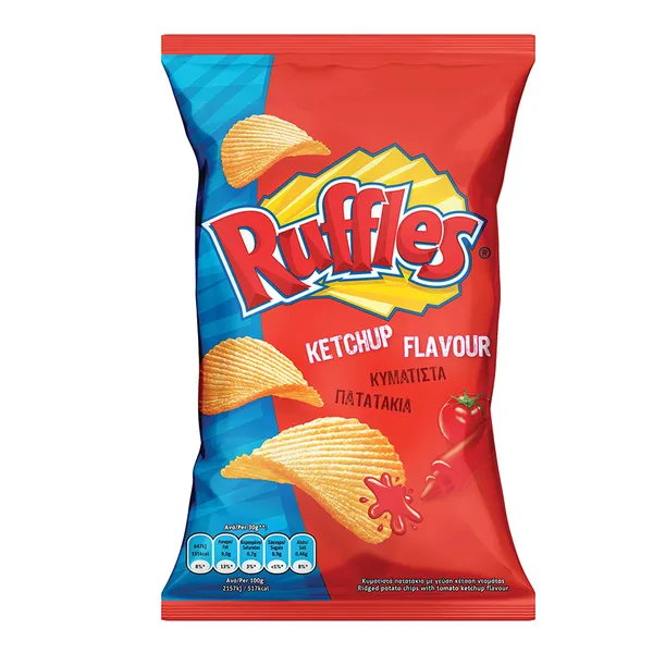 Ruffles Τσιπς Κέτσαπ 120γρ.