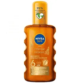 NIVEA SUN Deep Tan Oil Spray, SPF 6